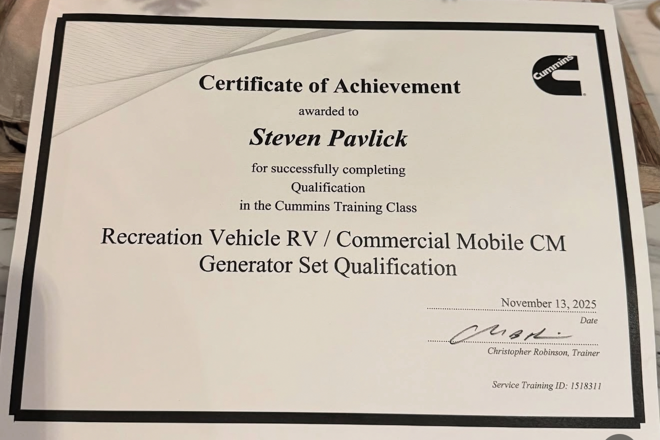 Cummins RV Generator
