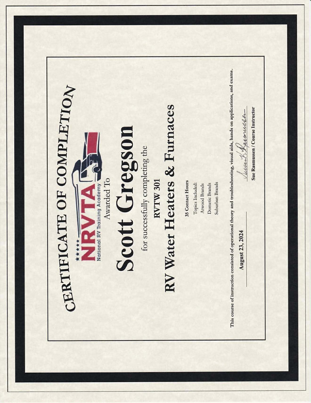 Water Heater and Furnaces Specialist - Scott Gregson