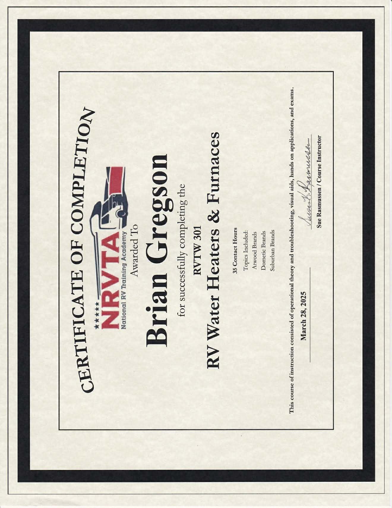 Water Heater and Furnaces Specialist - Brian Gregson
