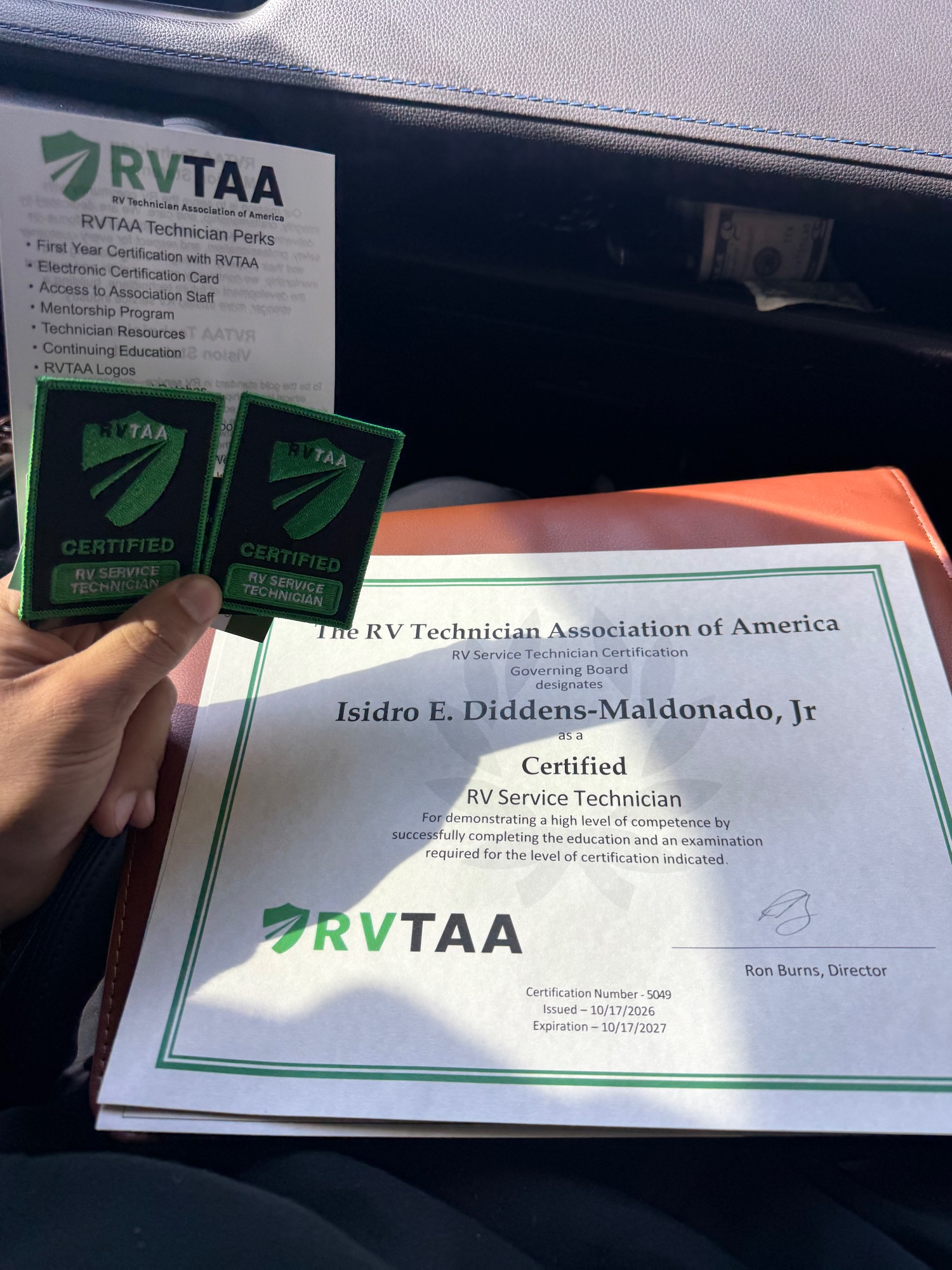 Certified Advance RV technician
